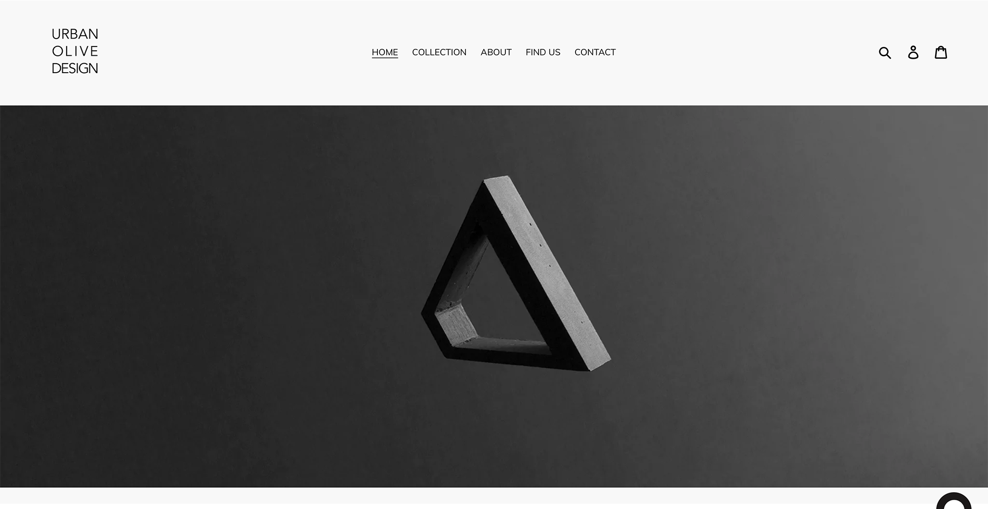 URBAN OLIVE DESIGN website screenshot