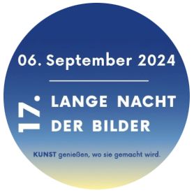 Logo Lange Nacht der Bilder Lichtenberg 2024