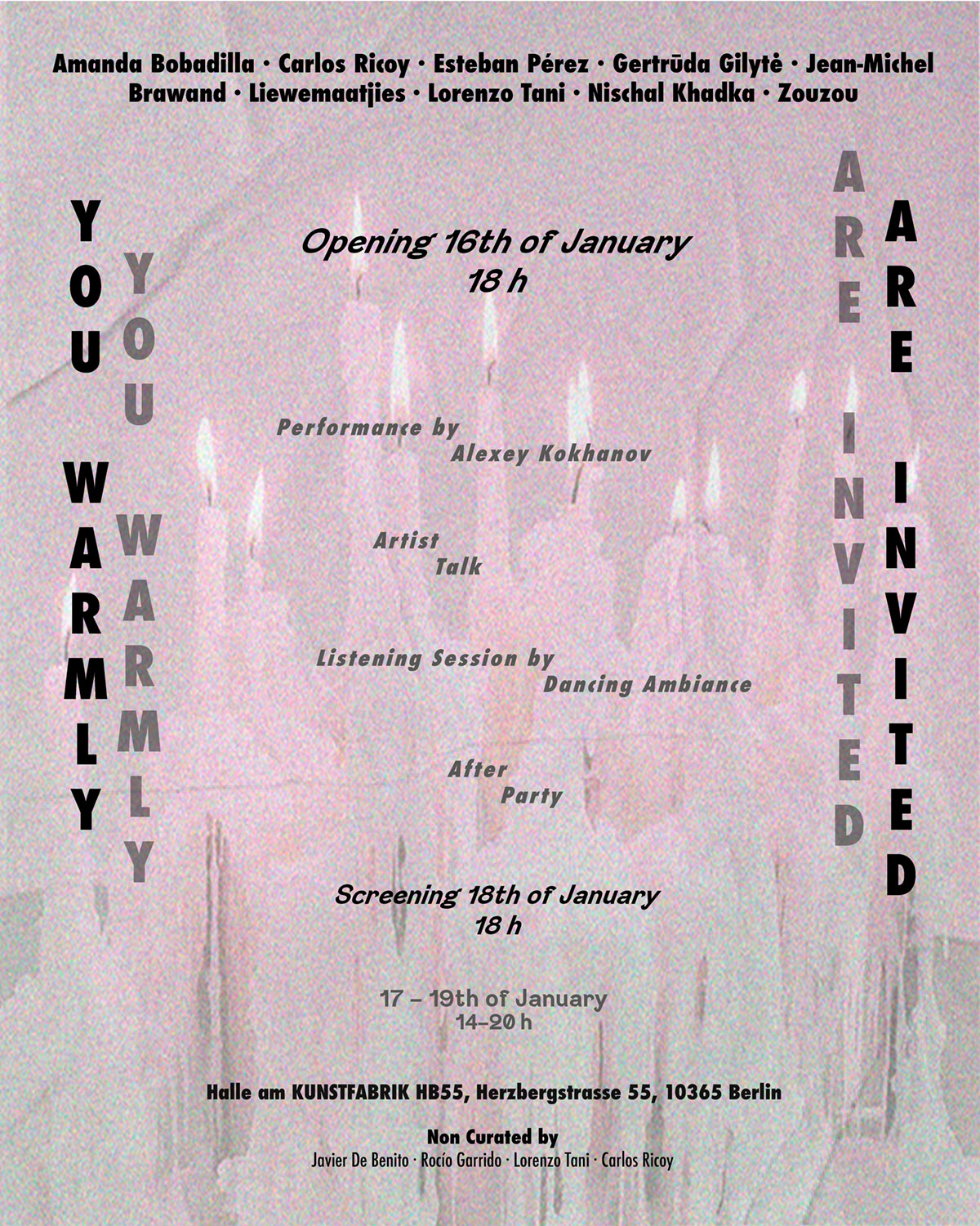 You are warmly invited