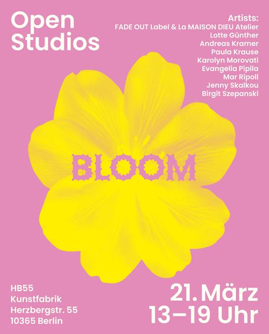 HB55 Bloom 2026 - Plakat